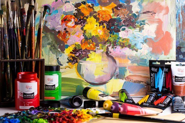 Рисование акриловыми красками: поэтапные мастер классы для начинающих | в мире краски