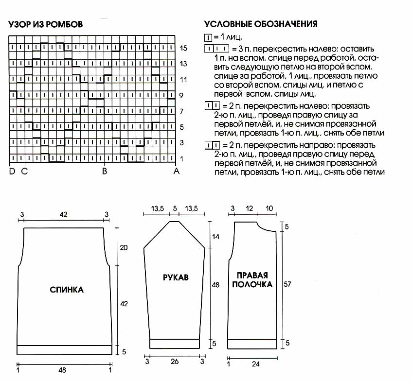 Вязаные мужские кардиганы со схемами спицами