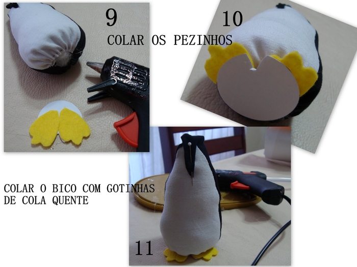 Как сшить пингвина: пошаговая инструкция