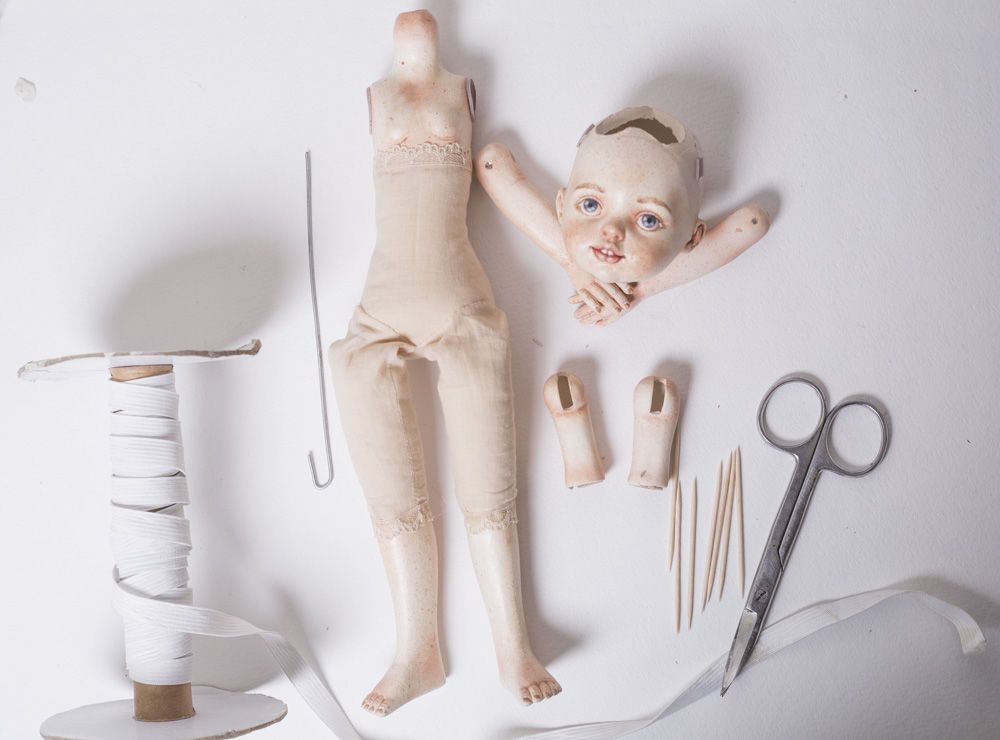 Мастер-класс изготовления куклы из пластика своими руками