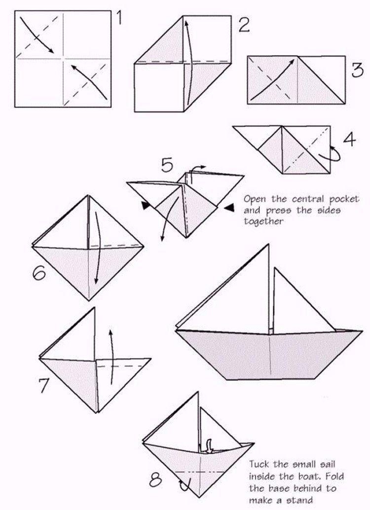 Бумажный кораблик (оригами) — как сделать своими руками? посмотрите нашу инструкцию с фото и видео!