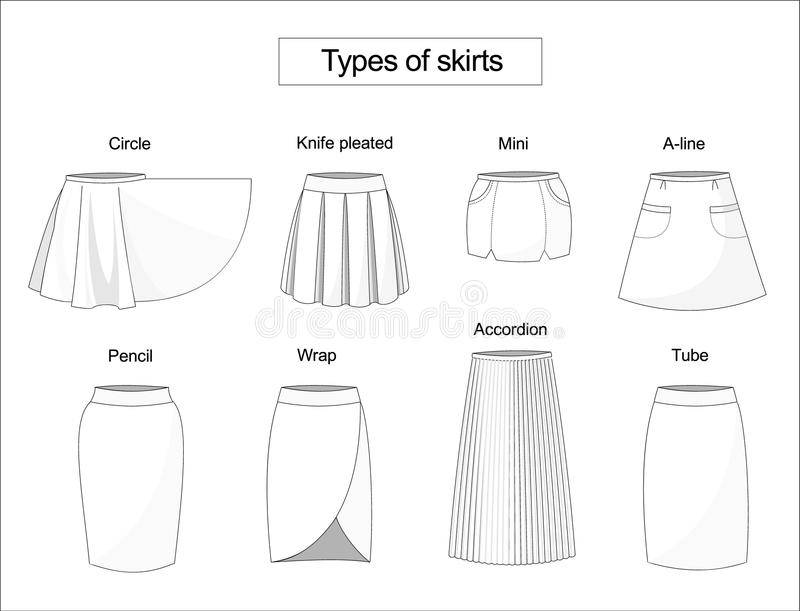 Трендовые фасоны юбок: модели, цвета, принты +фото
