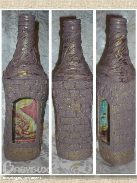 Декорирование бутылок своими руками (50 фото): оригинальные идеи украшения
