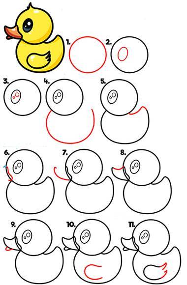 Как нарисовать птицу пошагово карандашом: легкая и простая инструкция от художника, схемы и шаблоны птиц для детей