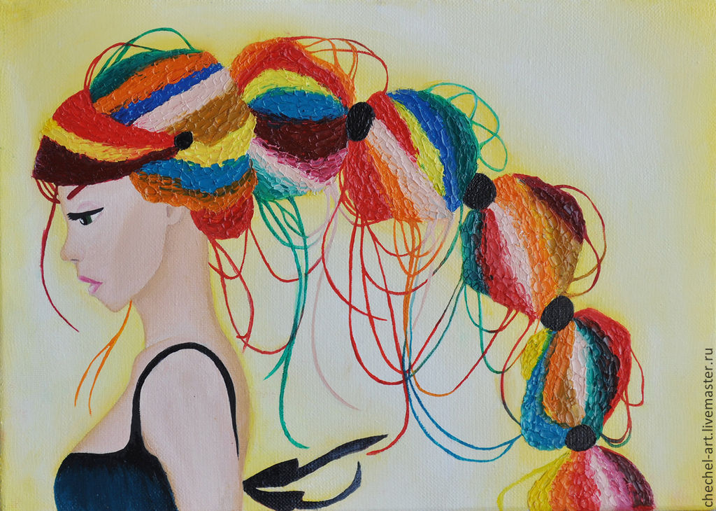 Техника string art (стринг арт) или картины из гвоздей и ниток своими руками