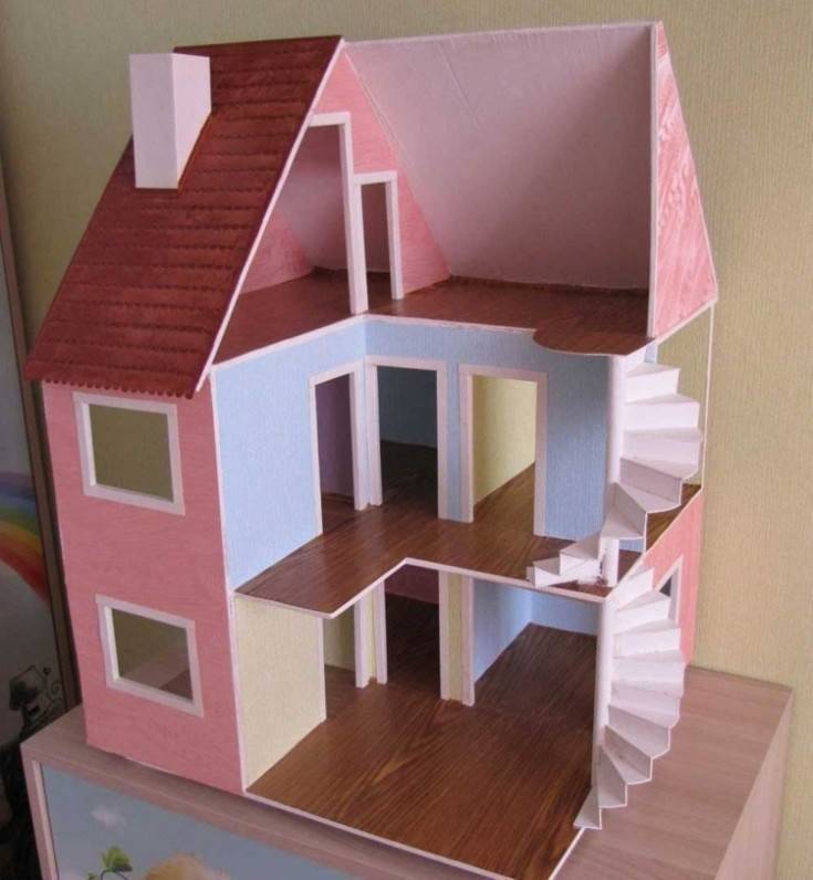 Кукольный домик своими руками: постройка и украшение домиков