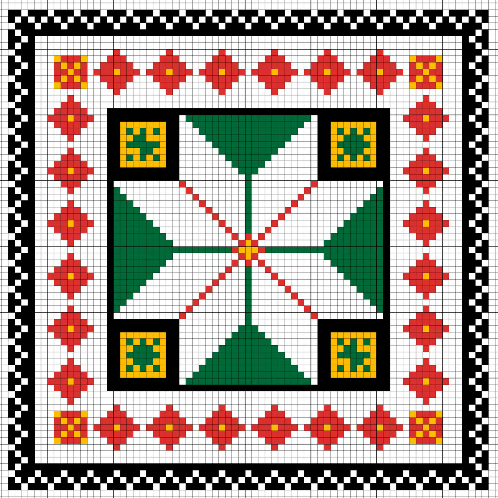 Вышивка болгарским крестом: техника выполнения, рекомендации для начинающих