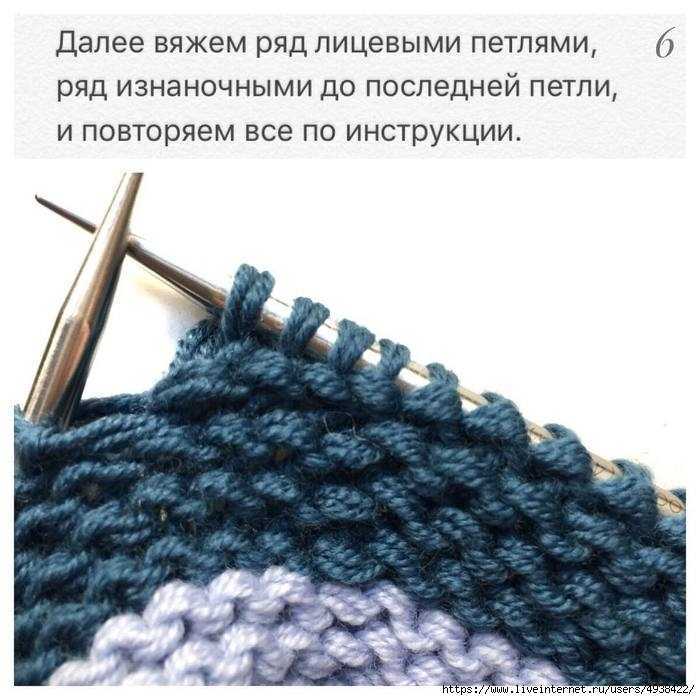 ✅ как вязать платочную вязку по кругу на спицах - советы, обзор способов для начинающих, схемы - dacktil.ru