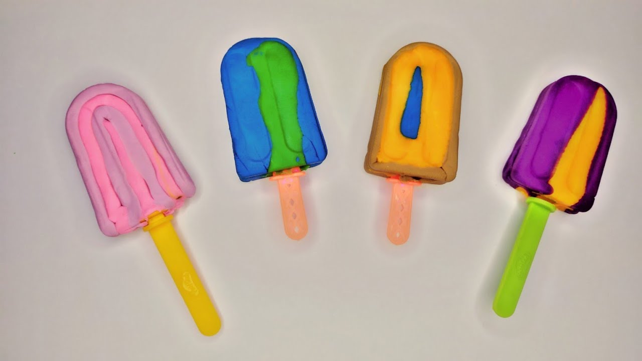 Поделка мороженое из легкого пластилина своими руками: простая схема лепки для детей от а до я