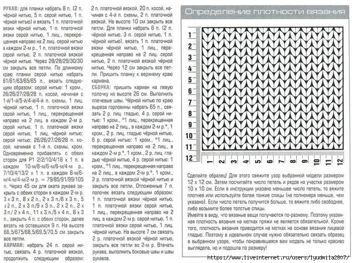 Чулочная вязка спицами схема