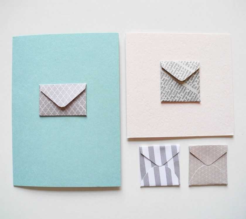 Пять способов сделать конвертик из бумаги своими руками