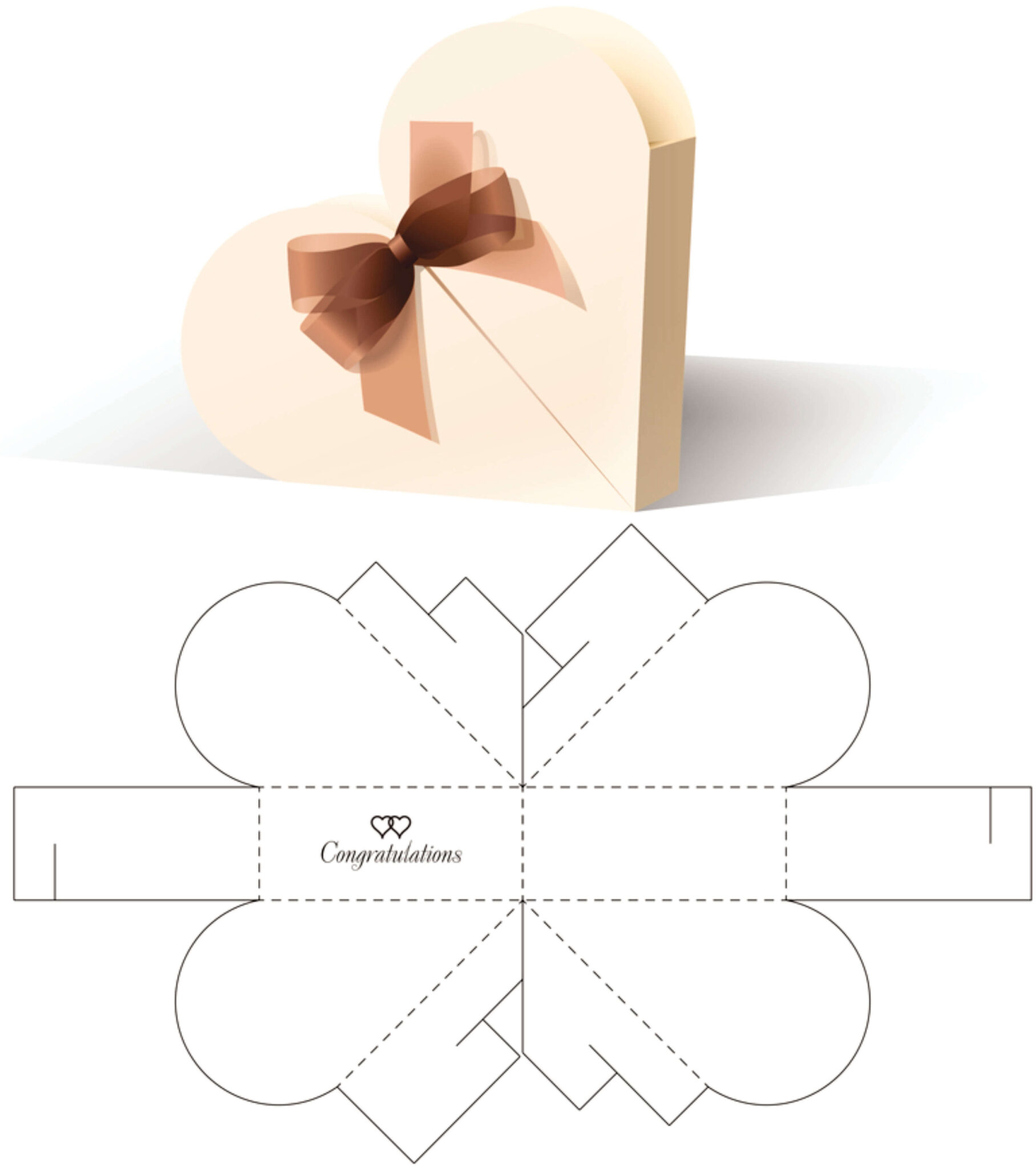 Коробка-сердце своими руками: как красиво оформить презент для родных и близких