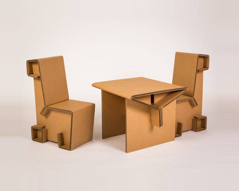 Мебель из картона своими руками: 2 мастер-класса
