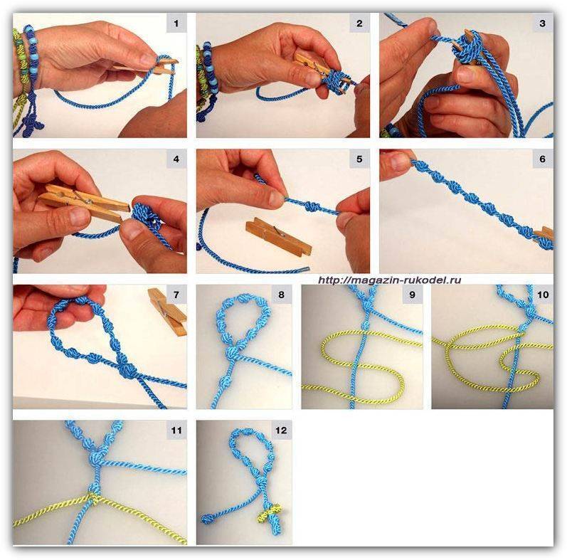 Браслет из шнурка своими руками: схема как делать и видео-подборка
