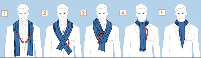 Как красиво завязать шарф? | pricemedia