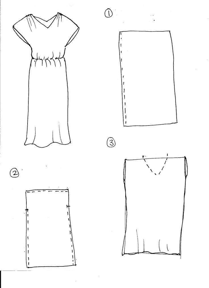 Как сшить платье балахон своими руками быстро и без выкройки: пошаговое описание, мастер класс по изготовлению своими руками