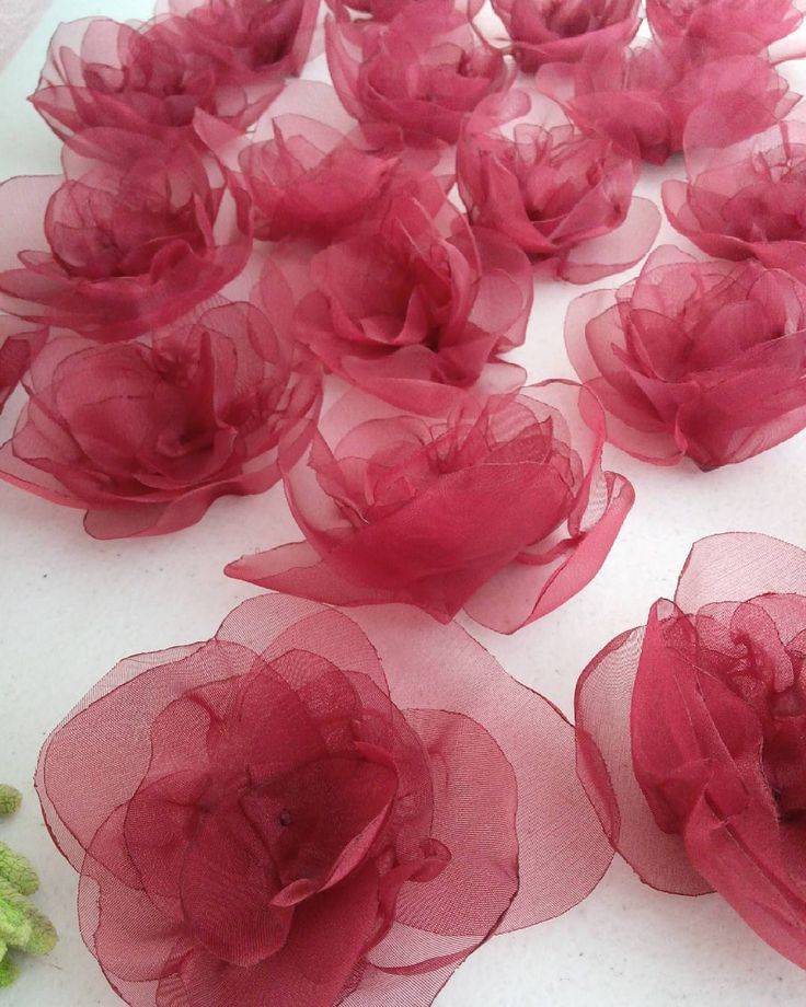 Как сделать розу из фоамирана, канзаши, ленты, ткани, органзы своими руками пошагово. мастер класс, видео