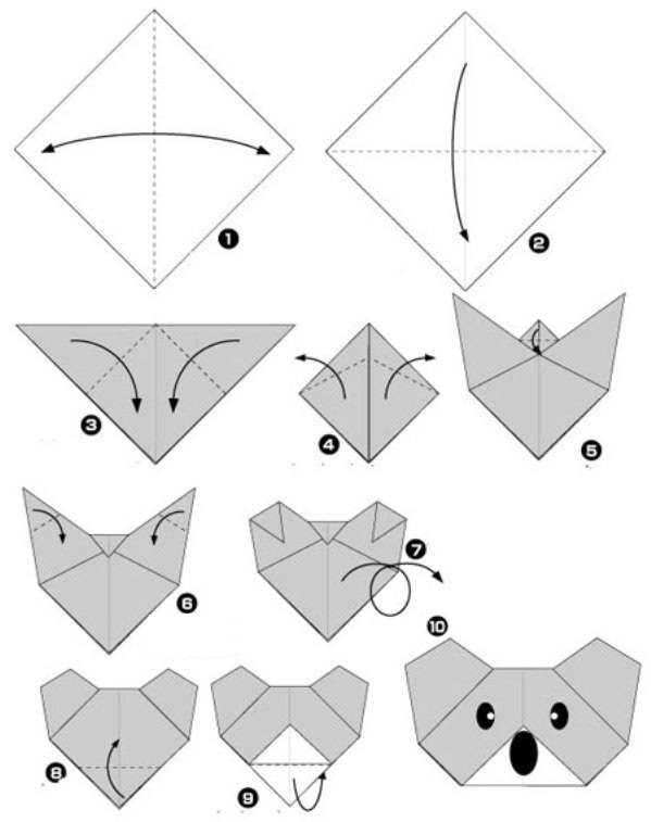 Как сделать голубя из бумаги а4 — простое оригами своими руками — без клея и без ножниц