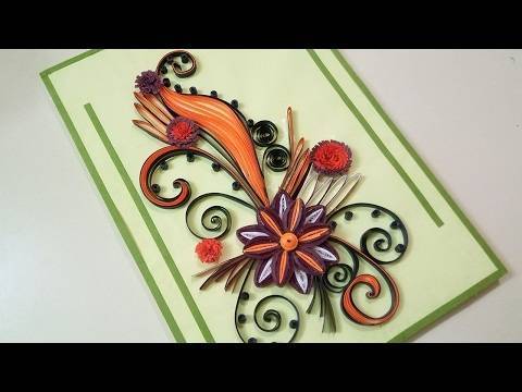 Как сделать красивую открытку в технике квиллинг? мастер-класс по изготовлению открыток в стиле квиллинг