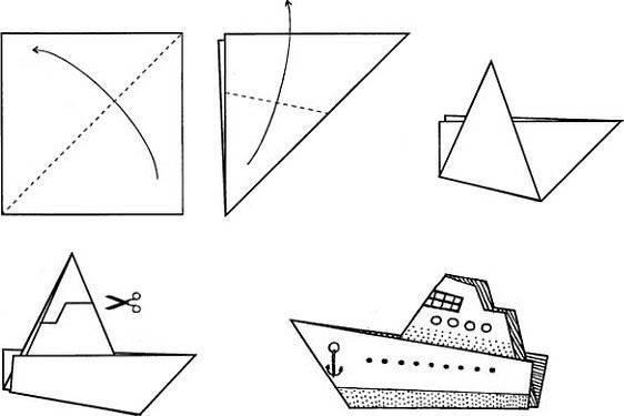 Кораблик из бумаги: как сделать бумажный кораблик своими руками?