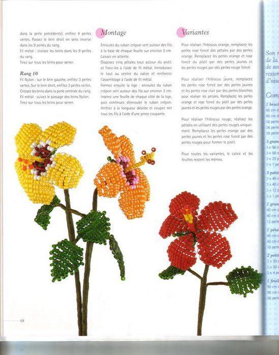 Плетеные из бисера цветы: техники плетения, пошаговое изготовление розы, незабудок, сирени, описание, фото