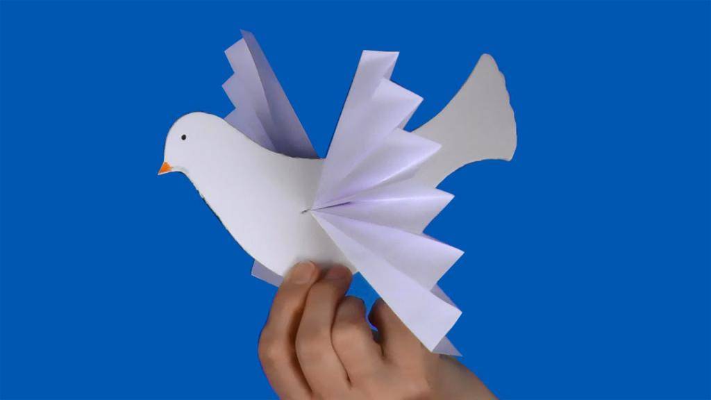 Шаблоны перелетных птиц. птицы из бумаги своими руками (схемы, шаблоны). объемная птица из бумаги