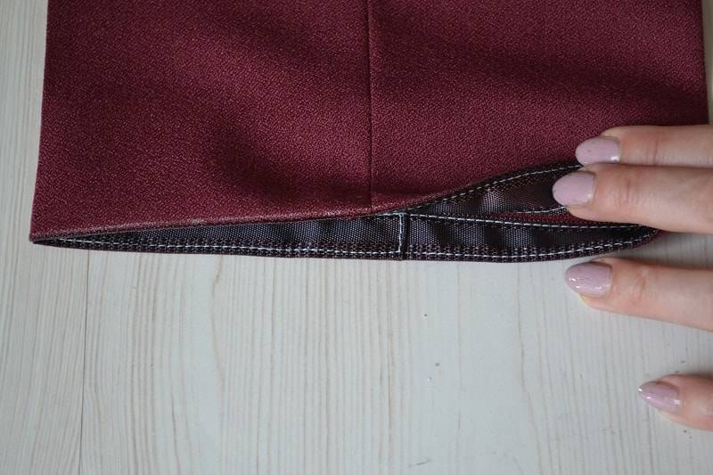 Как подшить брюки с помощью ленты: клейкой, ленты паутинки и тесьмы. подшив брюк, различия в работе с разными лентами