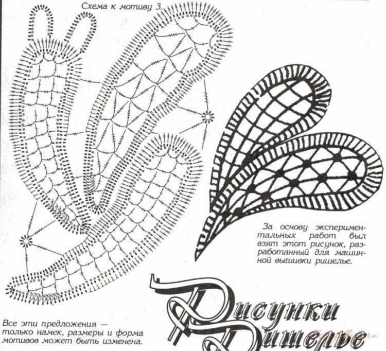 Схемы для ирландского кружева крючком схемы с описанием