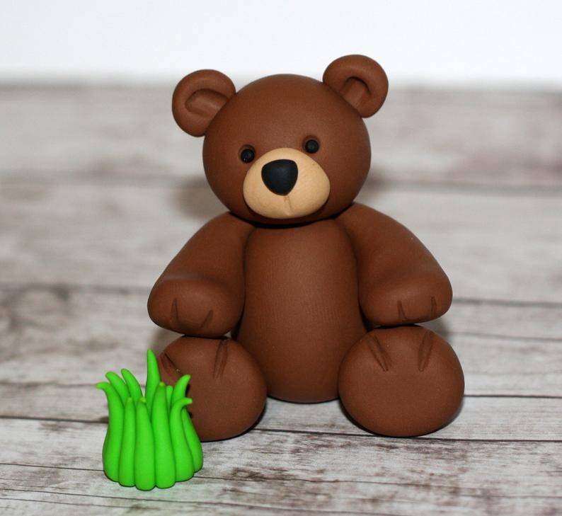 Как сделать мультяшного медвежонка из пластилина: поэтапное руководство с фотографиями для начинающих