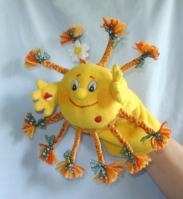 Поделка солнышко своими руками в детский сад