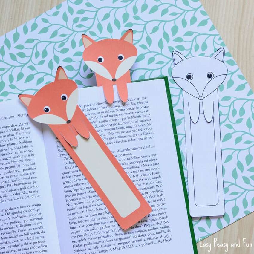 Закладки для книг своими руками из бумаги: шаблоны, которые можно распечатать, как сделать закладку-уголок, оригами, из скрепок и фетра + фото и видео - женская жизньженская жизнь