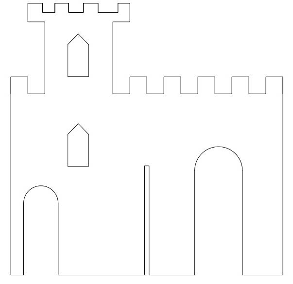 Как сделать макет средневекового замка на участке своими руками