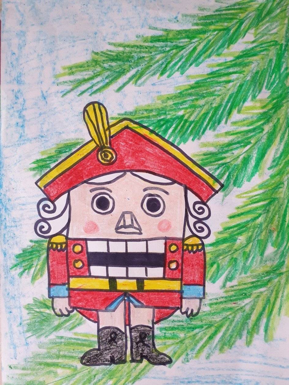 Щелкунчик рисунок легкий (большое количество фото) - drawpics.ru