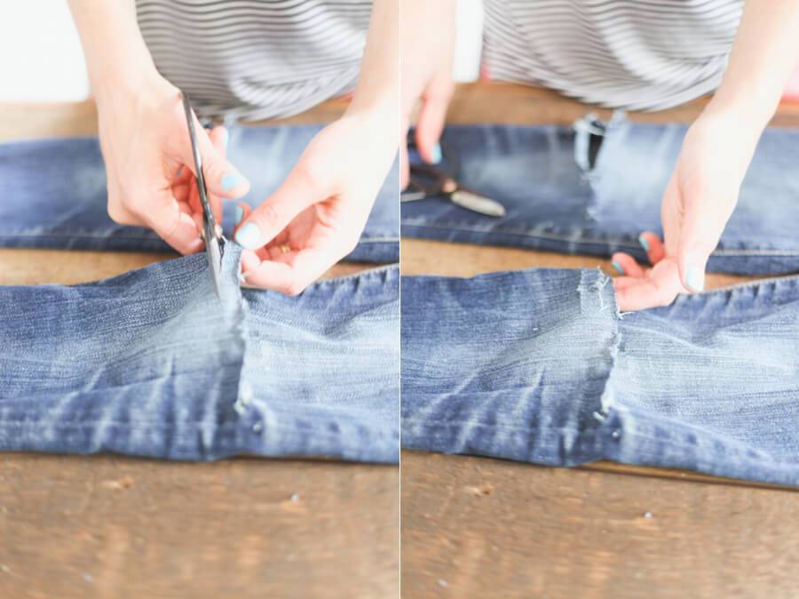 Как сделать дырки и потертости на джинсах своими руками