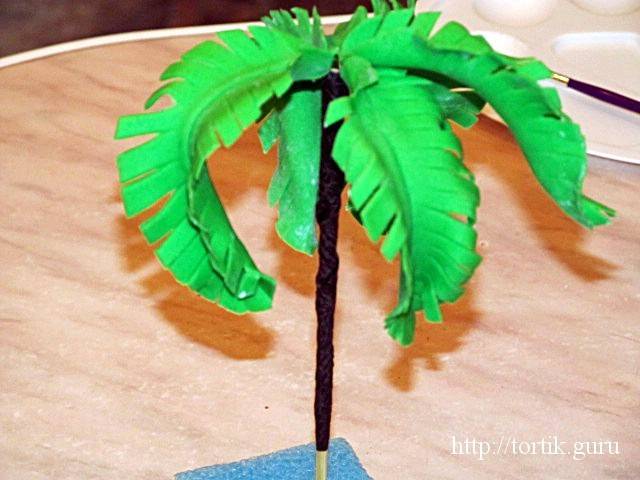 Как сделать искусственные листья пальмы. пальма из бумаги своими руками: мастер-класс с фото и видео
