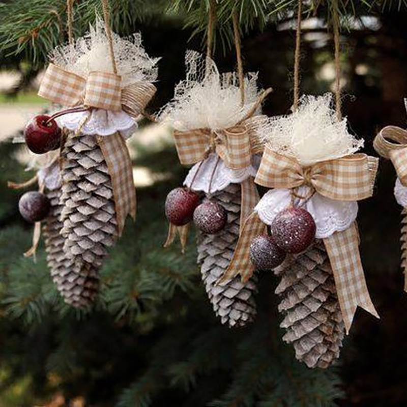 Новогодние поделки из шишек своими руками: елка и фигурки, фото