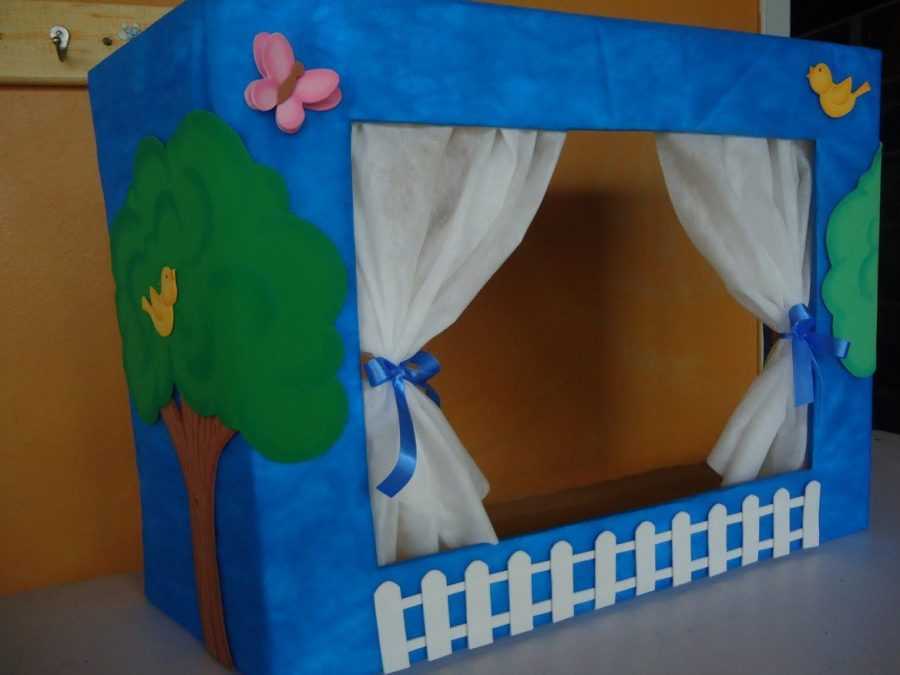 Ширма для кукольного театра своими руками: варианты изготовления в домашних условиях с описанием работы и фото