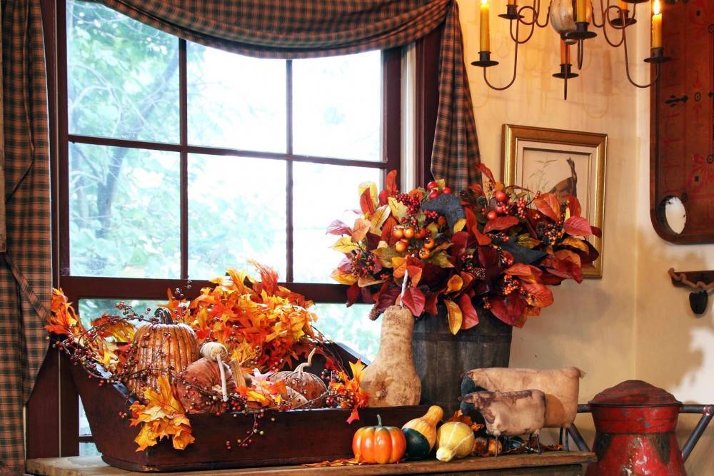 Осенний декор комнаты своими руками или Атмосфера тепла и уюта у вас дома!