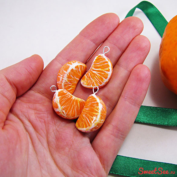 Как слепить лимоны и апельсины из полимерной глины: мк с фото и видео