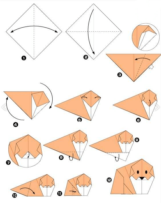 Оригами животные: подробное описание схем складывания бумаги в разных техниках для начинающих