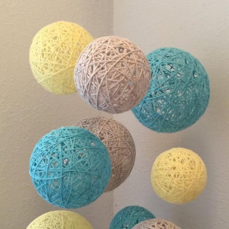 Декоративные шары для интерьера – украшаем квартиру или оформляем праздник с помощью подручных материалов