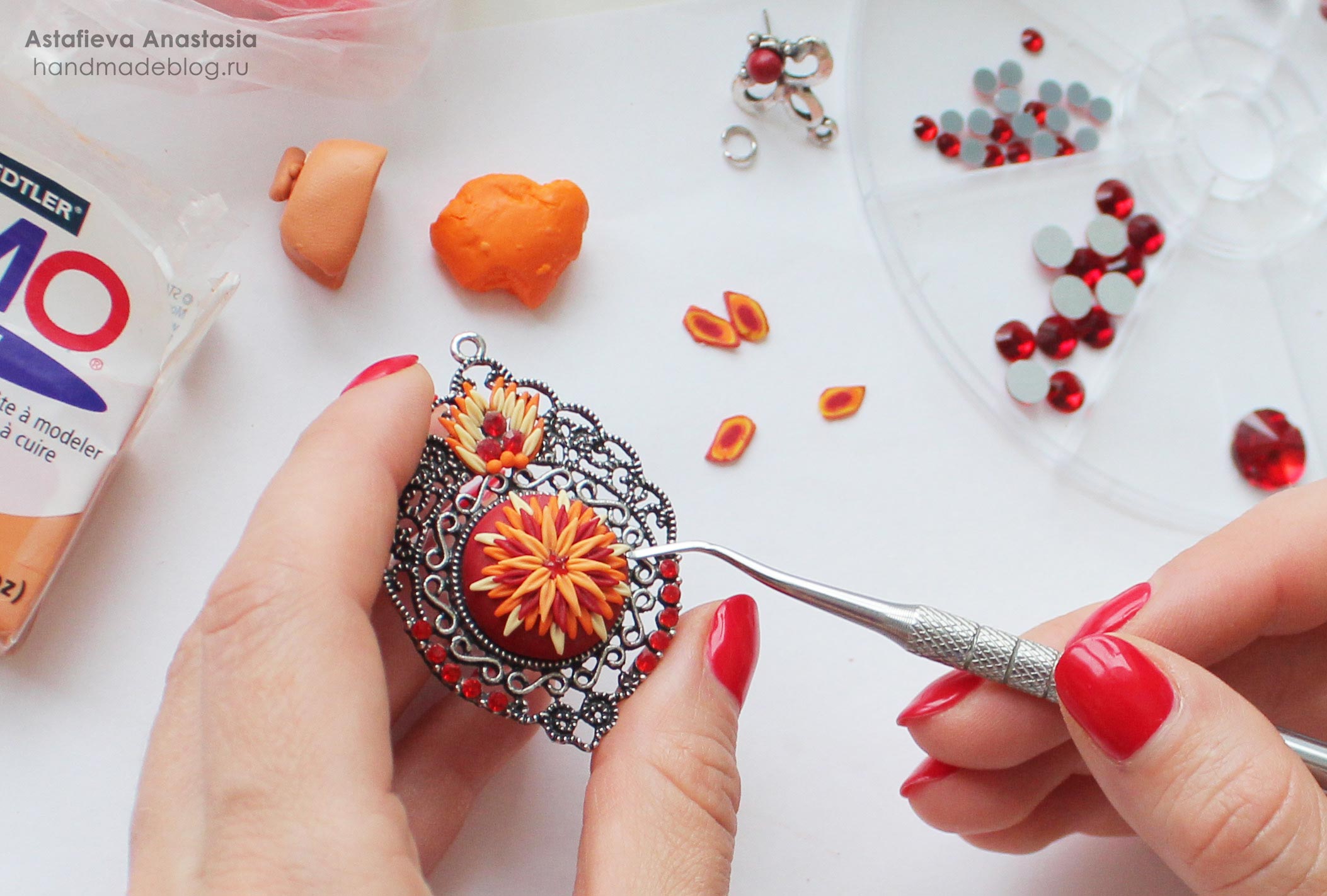 Как сделать украшения из глины полимерной своими руками: мастер-класс :: businessman.ru
