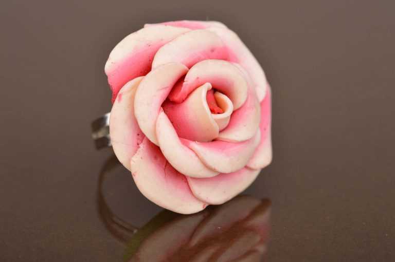 Как слепить цветок из полимерной глины. лепка из полимерной глины: восхитительное сердце из роз