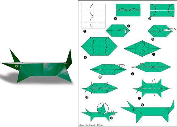 Оригами из бумаги (68 фото) - пошаговые легкие мастер-классы для начинающих