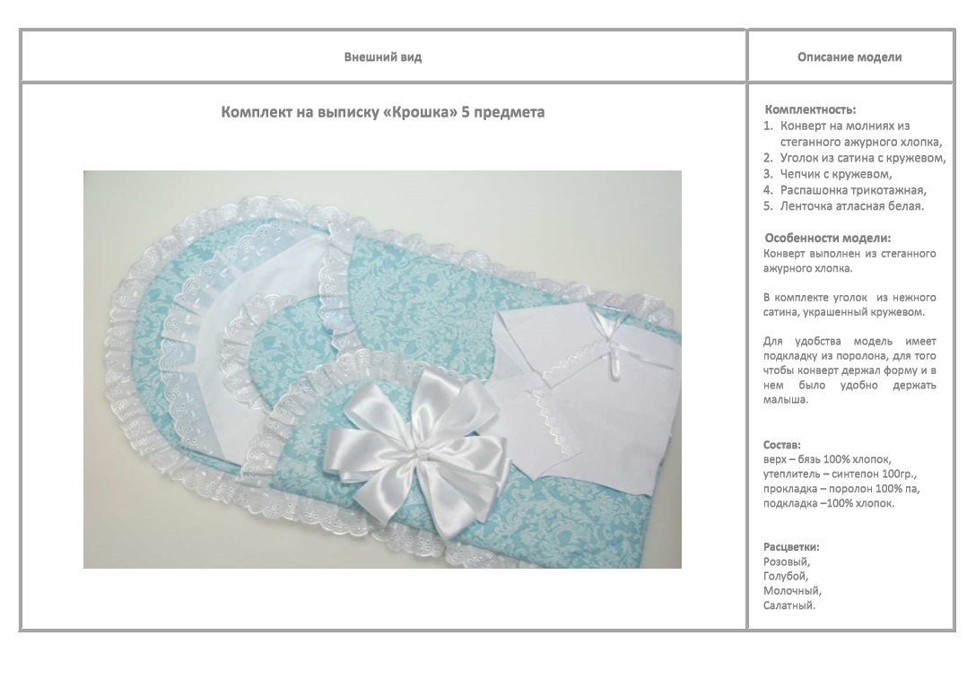 Как сшить конверт для новорожденного на выписку своими руками: одеяло и викройки