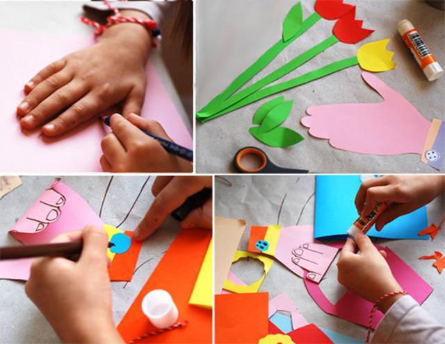 Поделки ко дню матери — варианты поделок для детей разных возрастов + пошаговая инструкция работы своими руками с простыми схемами и шаблонами