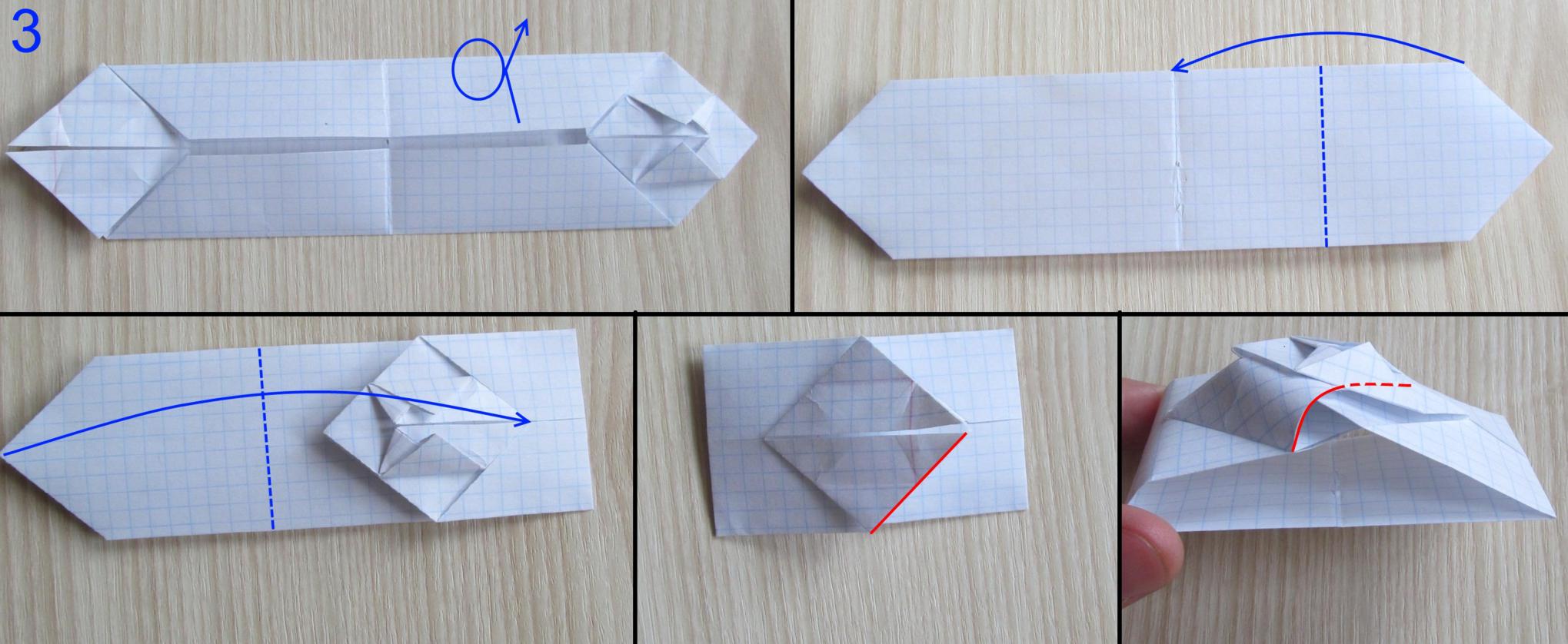 Оригами из бумаги танк: мастер-класс как сделать игрушку из бумаги для мальчиков