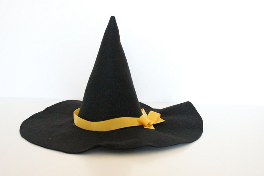 Шляпа ведьмы своими руками на хэллоуин с фото и видео