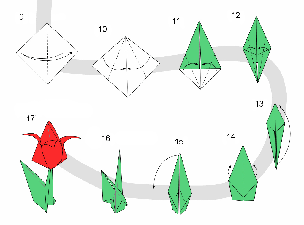 Конопля из бумаги оригами получение ткани из конопли