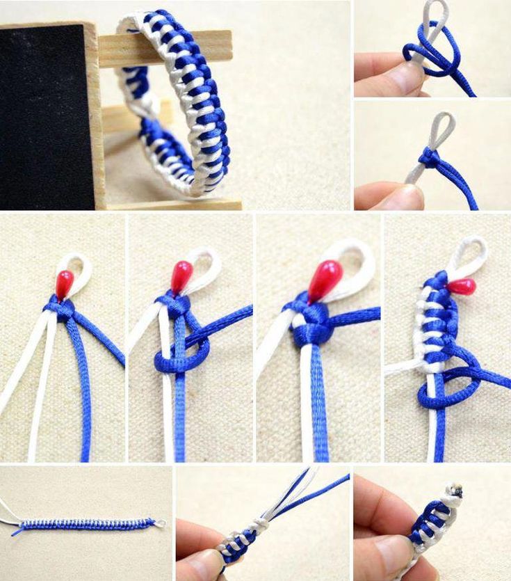 Плетение браслетов своими руками